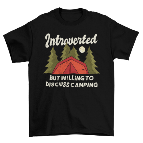 Camping T-shirt