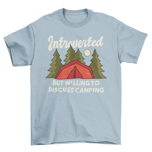 Camping T-shirt