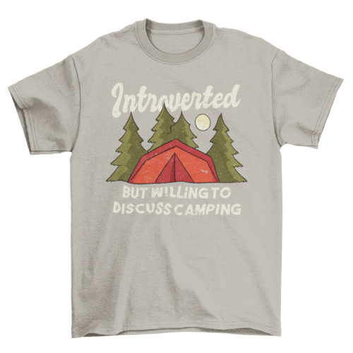 Camping T-shirt